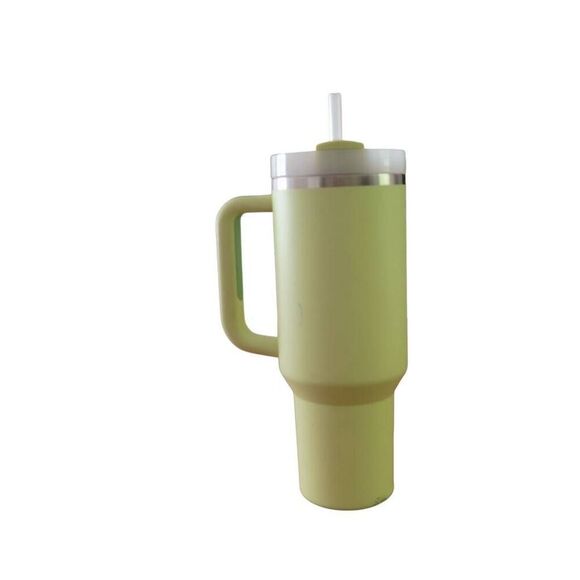 Stanley The Quencher H2.O FlowState 40oz Insulated Tumbler in Pomelo Green - Picture 3 of 13